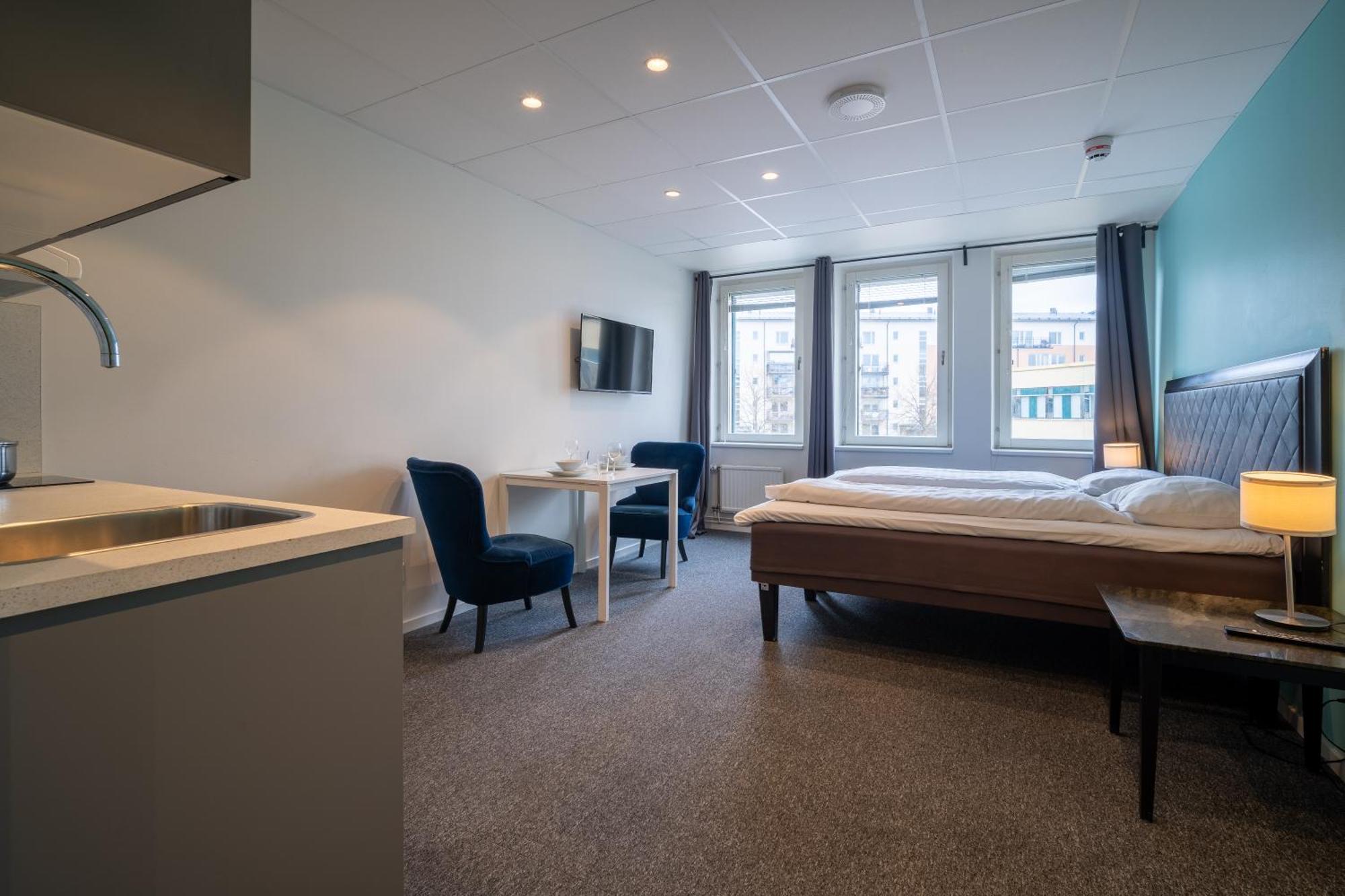 Stockholm Hotel Apartments Солентюна Екстериор снимка